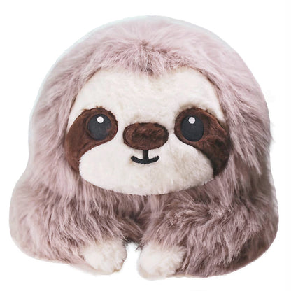 uoozii®️ 24" | 5 Pounds Gray Sloth | Zipped Warmable & Coolable Pouch