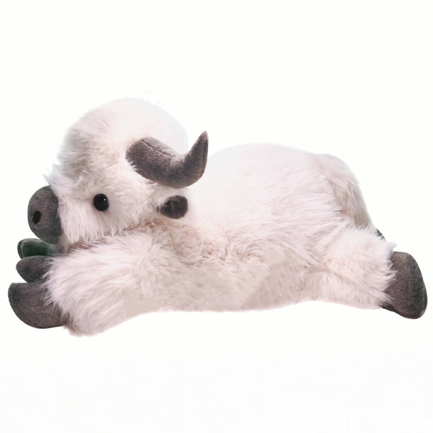 uoozii®️ 24" | 5 Pounds White Highland Cow | Zipped Warmable & Coolable Pouch