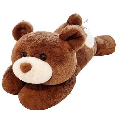 uoozii®️ 20" | 4 Pounds Brown Bear | Zipped Warmable & Coolable Pouch